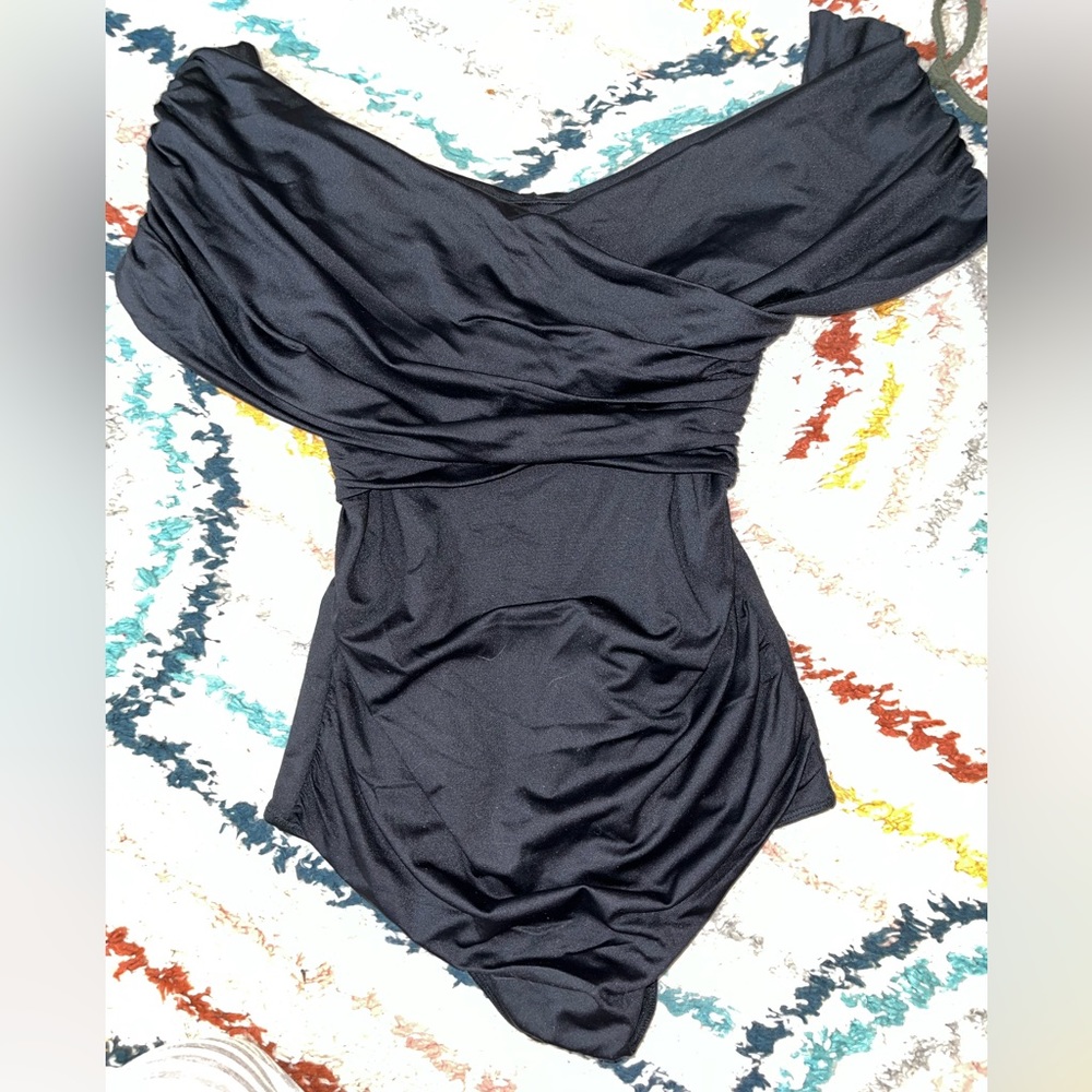Abercrombie and fitch black bodysuit